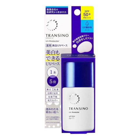 Kem chống nắng dưỡng trắng sáng Transino UV Protector SPF 50+ PA++++ 30ml