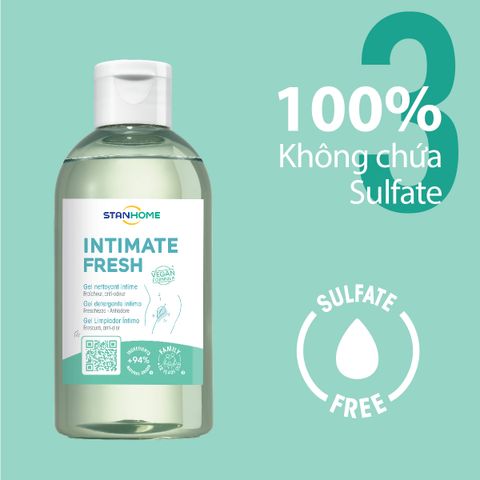 Dung Dịch Vệ Sinh Intimate Fresh 200ml - Gel Làm Sạch Nhẹ Nhàng, Phù Hợp Với Nam Và Nữ, Chiết Xuất Lô Hội Chống Mùi Khó Chịu