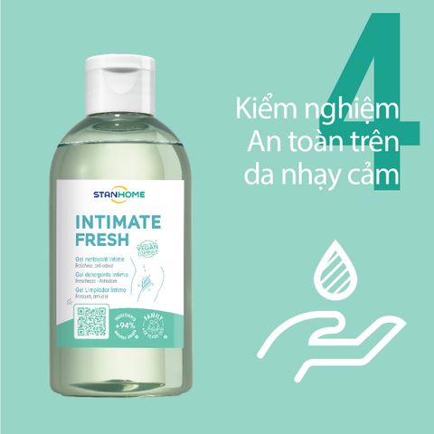 Dung Dịch Vệ Sinh Intimate Fresh 200ml - Gel Làm Sạch Nhẹ Nhàng, Phù Hợp Với Nam Và Nữ, Chiết Xuất Lô Hội Chống Mùi Khó Chịu