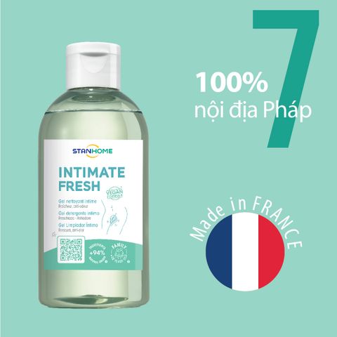 Dung Dịch Vệ Sinh Intimate Fresh 200ml - Gel Làm Sạch Nhẹ Nhàng, Phù Hợp Với Nam Và Nữ, Chiết Xuất Lô Hội Chống Mùi Khó Chịu