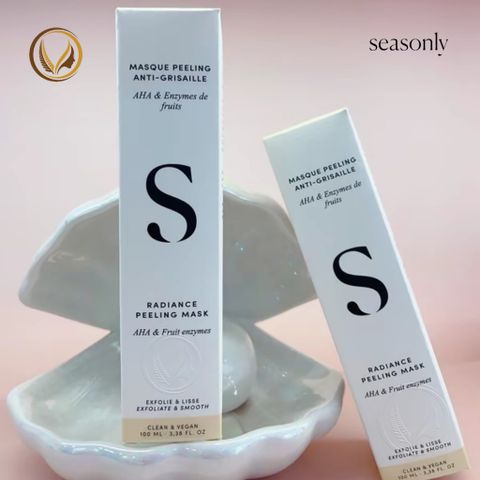 Mặt nạ tẩy tế bào chết Pháp Seasonly Radiance Peeling Mask (Masque Peeling Anti-Grisaille) Tuýp 100ml