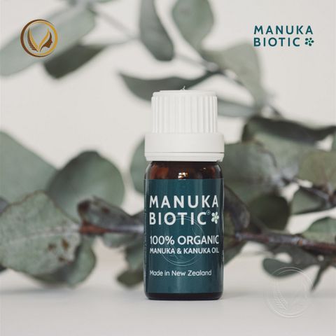 Tinh dầu manuka 100% hữu cơ Manuka Biotic Certified Organic Manuka Oil 10ml