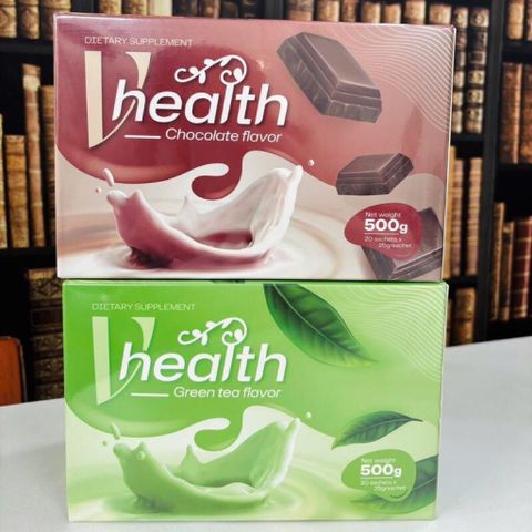Ngũ cốc dinh dưỡng - Vhealth mới hương vị socola đậm đà