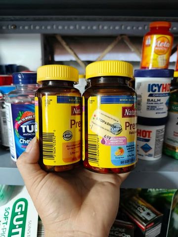 Vitamin cho bà bầu Nature Made Prenatal Multi DHA 200mg