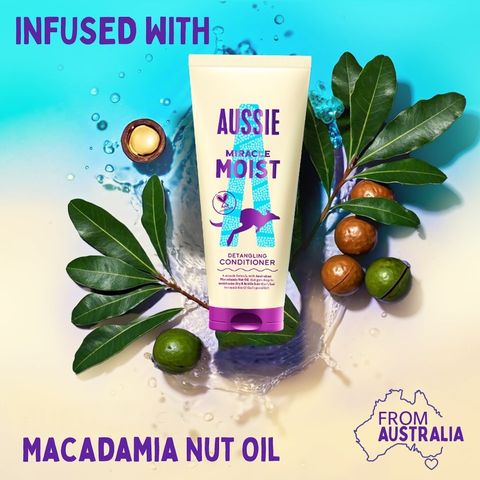 Combo gội xả Aussie giúp dưỡng ẩm làm mềm mượt tóc khô xơ, giúp tóc bồng bềnh Miracle Shampoo Moist 300ml