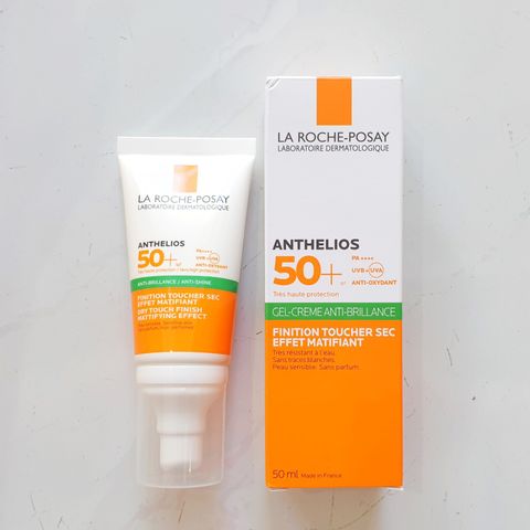 (Chai 50ml) Kem Chống Nắng Hỗ Trợ Kiềm Dầu La Roche-Posay Anthelios SPF50+ Gel-creme Anti-brillance Chính Hãng 740843