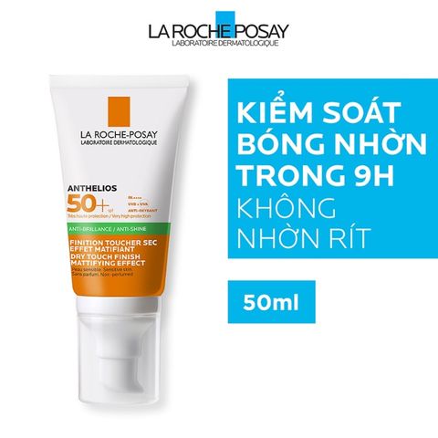 (Chai 50ml) Kem Chống Nắng Hỗ Trợ Kiềm Dầu La Roche-Posay Anthelios SPF50+ Gel-creme Anti-brillance Chính Hãng 740843