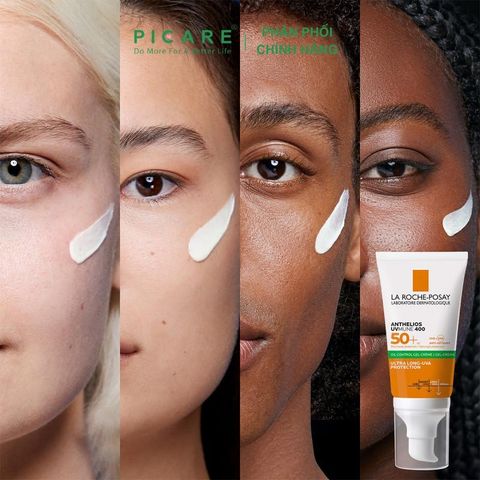 (Chai 50ml) Kem Chống Nắng Kiểm Soát Dầu La Roche-Posay Anthelios XL Dry Touch Gel-Cream SPF 50+ UVB & UVA Chính Hãng 740841