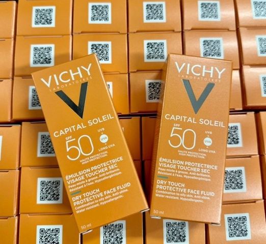 (Chai 50ml) Kem Chống Nắng Vichy Capital Soleil SPF50 Chính Hãng 740823