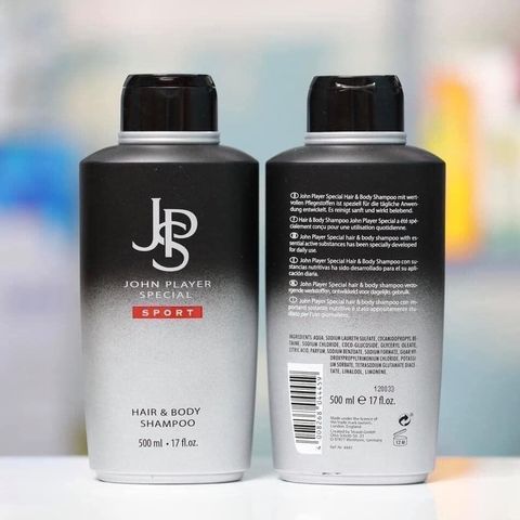 Sữa tắm gội Nam 2in1 JPS Đức 500ml