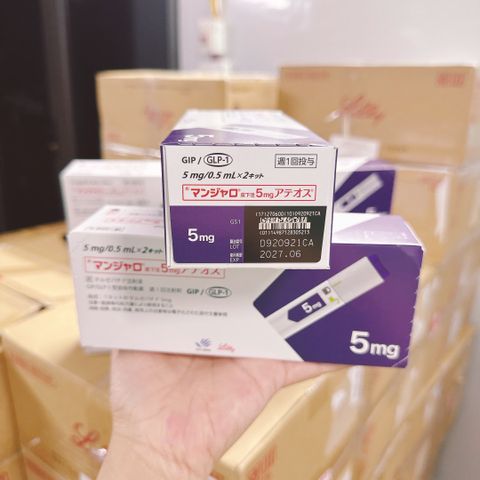 Bút tiêm giảm cân Mounjaro Chính Hãng Nhật Bản - Hỗ trợ kiểm soát cân nặng liều 2.5mg,5mg...