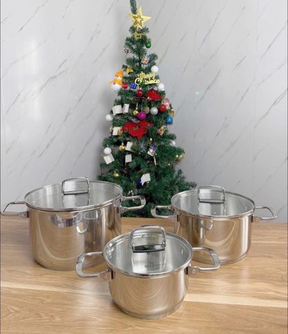 Bộ nồi Lumias Cook Ware 3 món