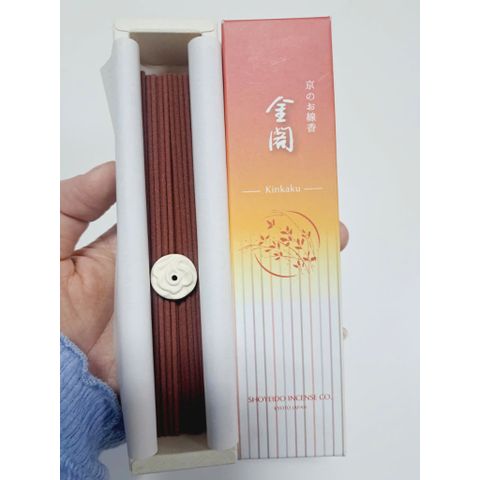 Hương đàn hương Kinkaku Nhật Bản - Tặng đế cắm hương