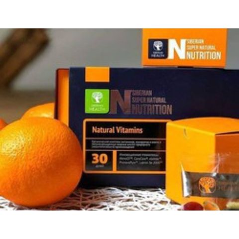 [ 500469 - Siberian ] Siêu vitamin thực phẩm bảo vệ sức khỏe Siberian Super Natural Nutrition. Natural Vitamins