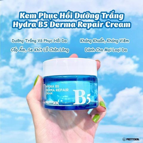 (Sales) Kem Dưỡng Ẩm Prettyskin Hydra B5 Derma Repair Chính Hãng