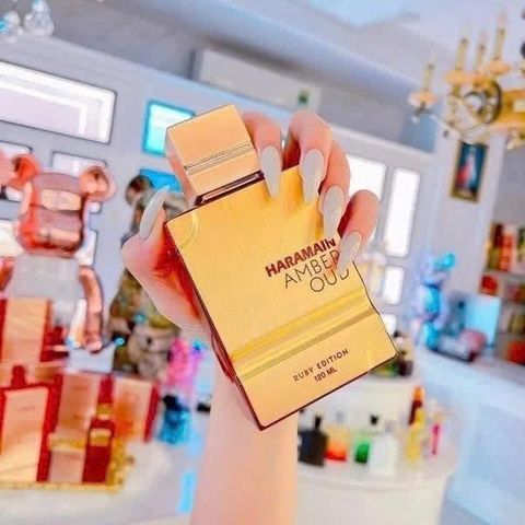 Nước Hoa Al Haramain Amber Oud Ruby Edition EDP 120ml – hương oud sang trọng