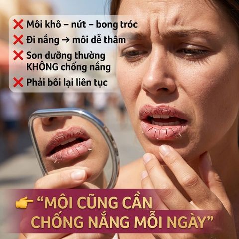 Son Dưỡng Môi Chống Nắng Cancer Council Lip Balm SPF50+ Raspberry 15g Chống UV Dưỡng Ẩm