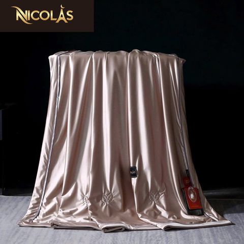 CHĂN HÈ LỤA LẠNH TƠ TẰM NICOLAS