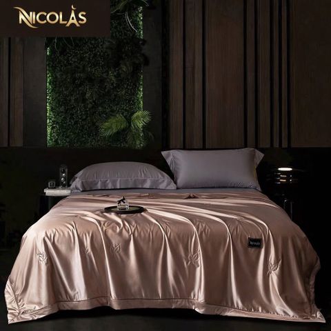 CHĂN HÈ LỤA LẠNH TƠ TẰM NICOLAS