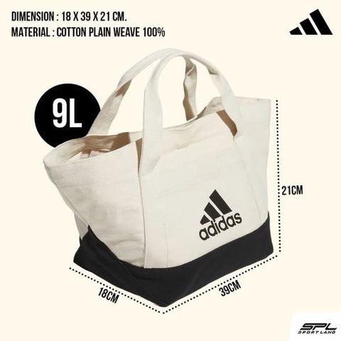 Túi Tote Canvas Adidas IB0290 39x21x18cm Đa Năng Hàng Ngày