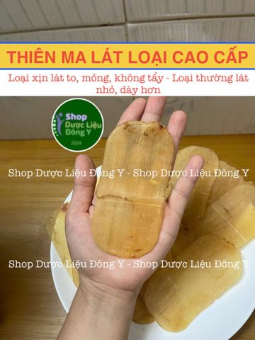 Củ Thiên Ma Thái Lát Sạch, Thơm Ngon - Thực Phẩm Khô Cao Cấp 100gr Từ Hàn Quốc