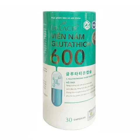 Viên uống Glutathione 600mg Dr. Lacir Chính Hãng