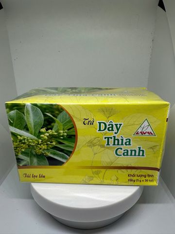 Trà Dây Thìa Canh Lava túi lọc dùng cho người tiểu đường tuýp 1, 2 - Hộp 30 túi