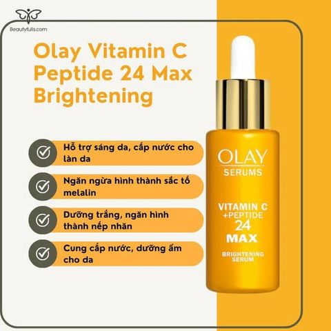 Serum Olay Vitamin C Peptide 24 40ml sáng da