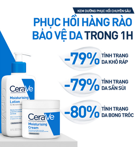 Sữa Dưỡng Ẩm CeraVe Cho Da Khô Đến Rất Khô - Moisturising Lotion