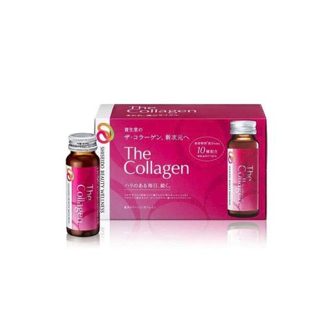 Nước Uống Collagen Shiseido 10 Lọ - Tăng Cường Đẹp Da, Căng Mịn, Dinh Dưỡng Da Hoàn Hảo