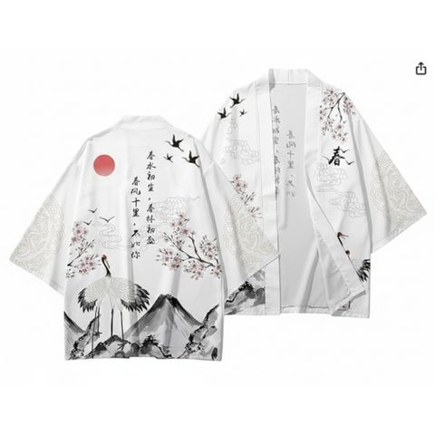 Kimono phong cách Nhật Bản