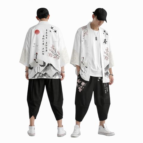 Kimono phong cách Nhật Bản
