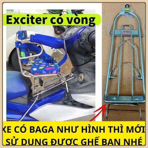 [ SỐ GẬP EX CÓ VÒNG ] GHẾ SỐ GẬP EXCITER AN TOÀN CHO BÉ