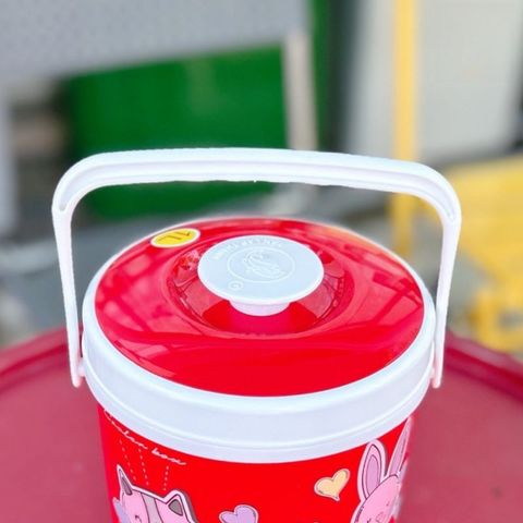 Phích đá mini hot, phích nước nhựa 1L màu ngẫu nhiên