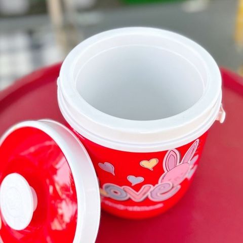 Phích đá mini hot, phích nước nhựa 1L màu ngẫu nhiên