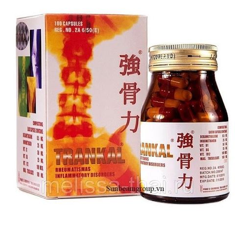 (Nhập khẩu) Viên uống Trankal - Hỗ trợ viêm thấp khớp và đau nhức