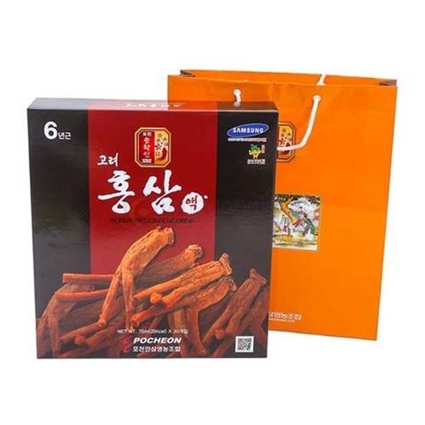 Nước Hồng Sâm Pocheon 30 Gói x 70ml