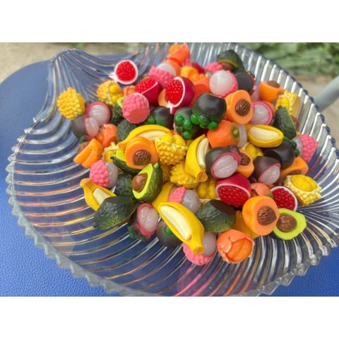 05 Charm trái cây mini ngẫu nhiên siêu đáng yêu