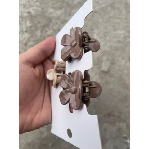 Combo 3 kẹp tóc hoa mai nhỏ