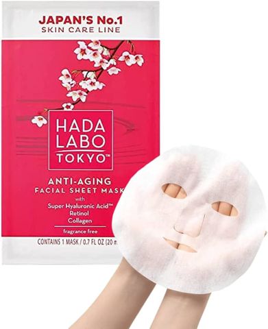 Mặt Nạ hỗ trợ sức khỏe Hada Labo Tokyo Anti-Ageing Facial Sheet Mask 20ml