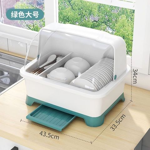 Kệ úp chén đĩa, úp bình sữa có nắp đậy (Màu ngẫu nhiên) (TH119)