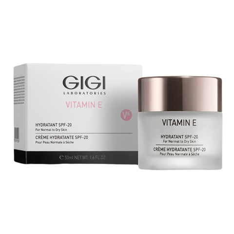 Kem Dưỡng Ẩm Gigi Vitamin E Hydratant SPF20 cho Da Khô