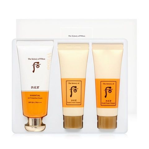 Set Kem Chống Nắng Whoo Vàng 60ml - SPF 50