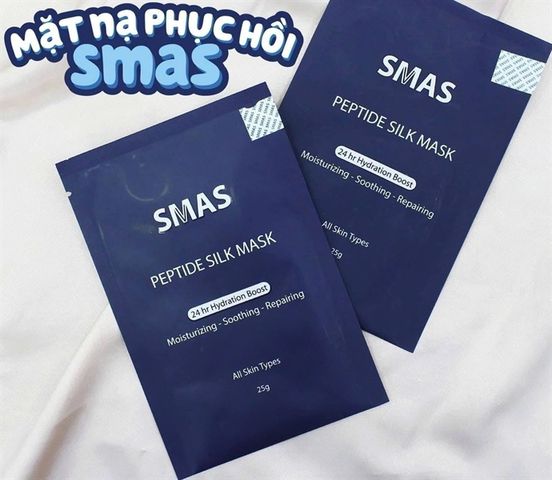 Mặt nạ Smas Peptide Silk Mask 24H dưỡng ẩm phục hồi da 25g