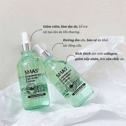 Tinh chất Smas Premium Cica Recovery Serum 120ml – làm dịu, phục hồi da