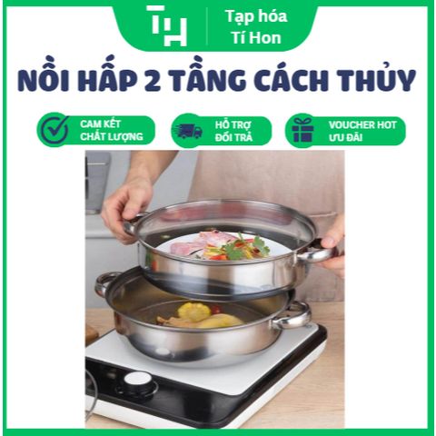 Nồi hấp 2 tầng cách thủy đa năng (TH226)