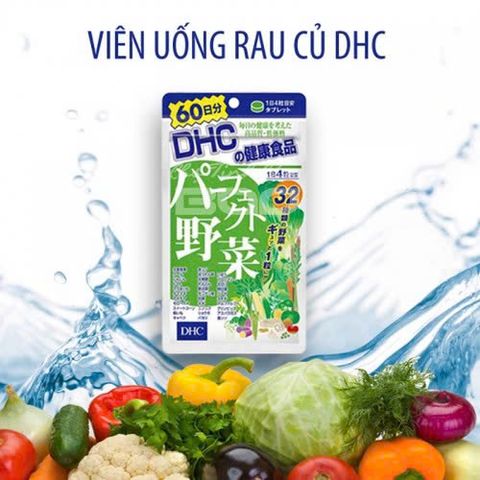 Viên Uống DHC 32 Loại Rau Củ Nhật Bản | HÀNG CHUẨN NỘI ĐỊA NHẬT