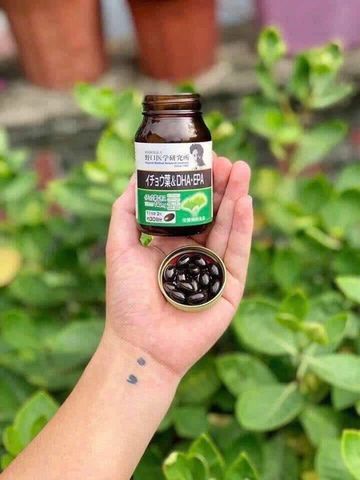 Viên Uống DHA Ginkgo Noguchi 60 Viên Nhật Bản | Hỗ Trợ Não Bộ