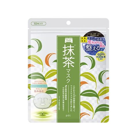 Mặt nạ trà xanh Uji Matcha Mask Japan 10 miếng