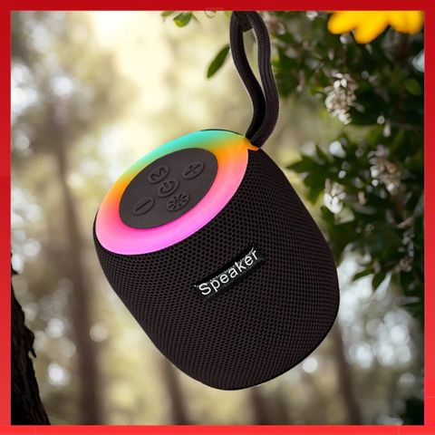 Loa Bluetooth SH309 Thế Hệ Mới - Âm Thanh Sống Động, Đèn LED 7 Màu, Thiết Kế Nhỏ Gọn, 2 Loa Bass Chất Lượng Cao